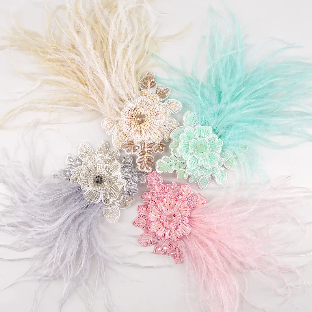 The Lotus Girls Pink Flower Barrette