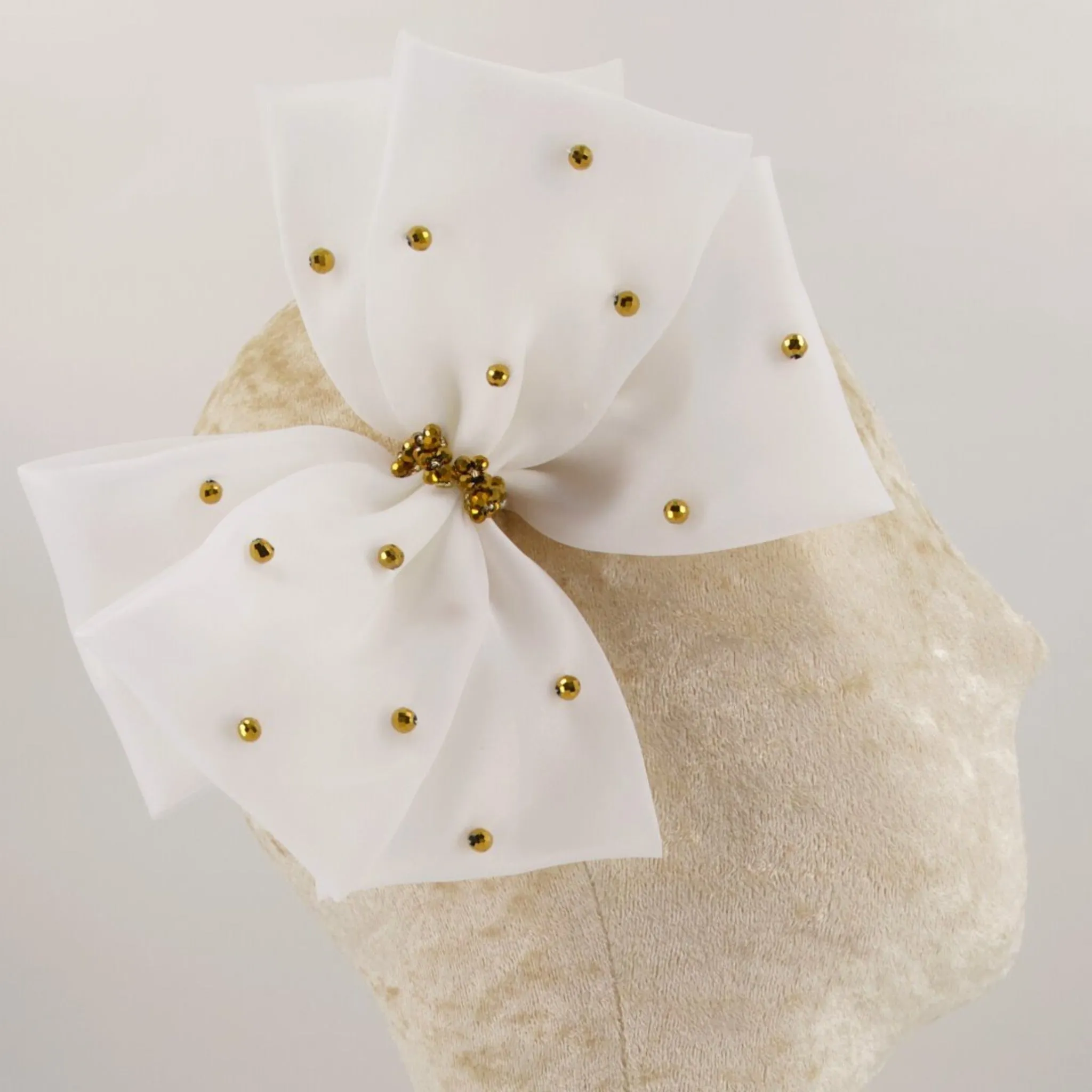 The Vevina Statement Bow Hair Clip