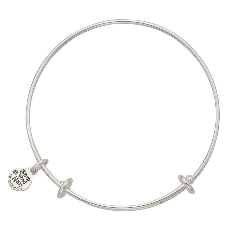 Tsetsi  Silver Bangle Bracelet - B00947S