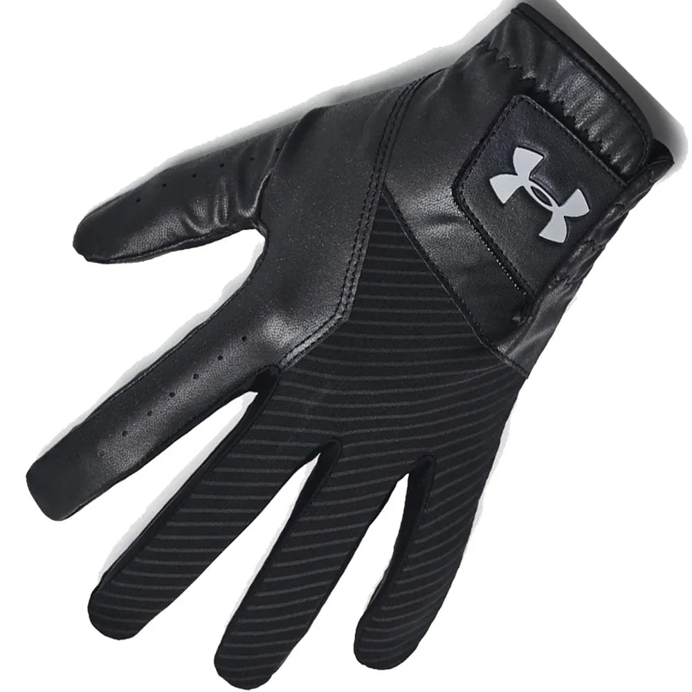 Under Armour Medal Golf Glove - Black/Steel