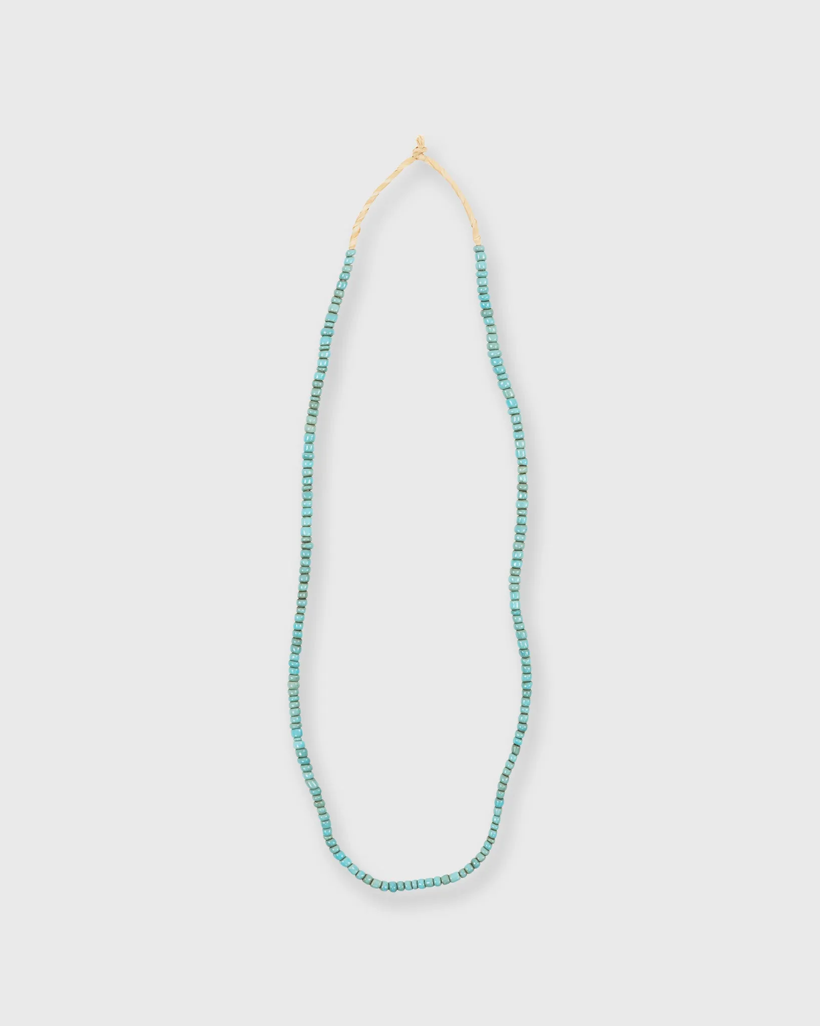 Very Small African Beads in Faded Turquoise