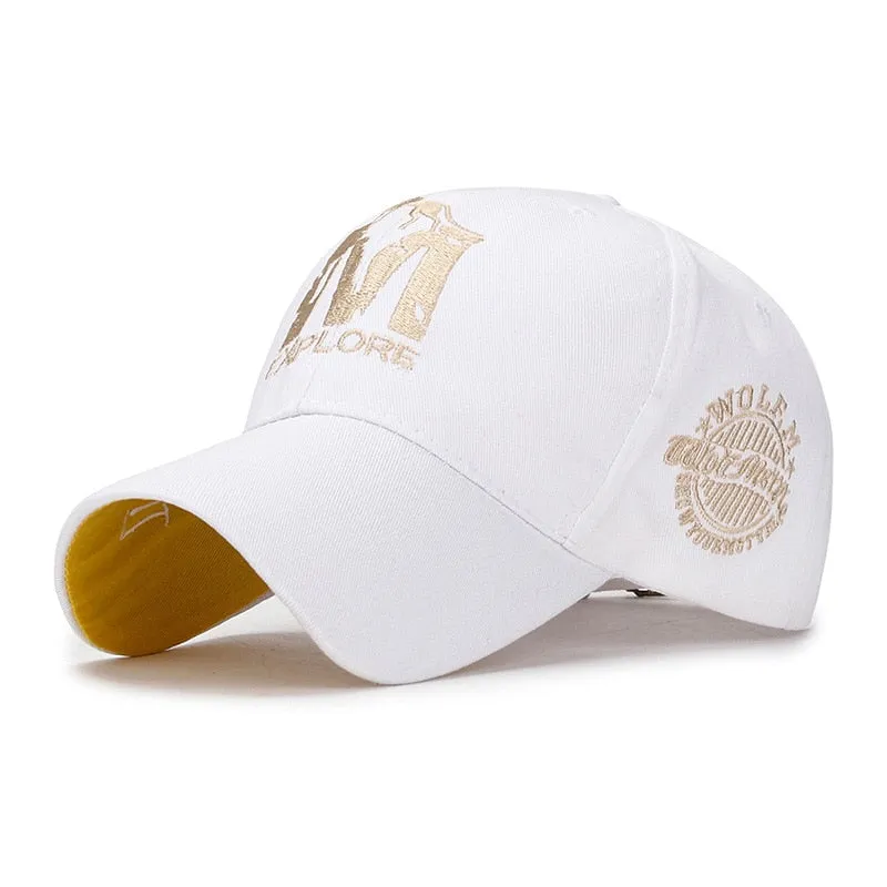 Women Men Baseball Cap Solid Snapback Letter Embroidery Autumn Breathable Sunhat Outdoor Cotton Hip Hop Baseball Hat Casquette