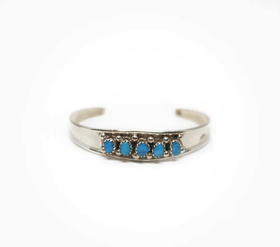 Year After Year Baby Bracelet - Children’s Turquoise Jewelry